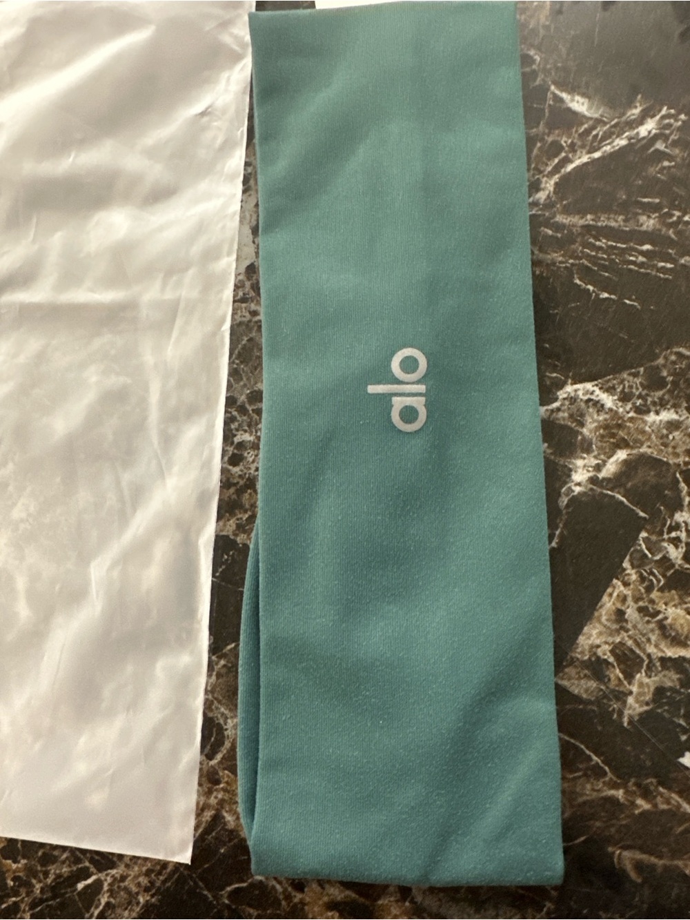 ALO Yoga Kids Teal Stretch Headband
